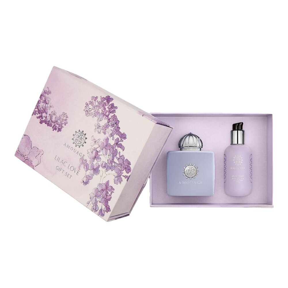 Amouage Lilac Love Gift Set Eau de Parfum &amp; Body Lotion