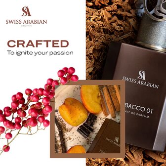 Swiss Arabian Tobacco 01 Extrait de Parfum 50 ml