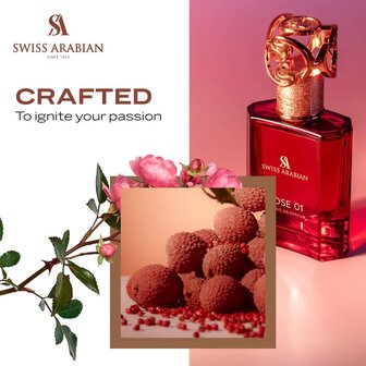 Swiss Arabian Rose 01 Extrait de Parfum 50 ml