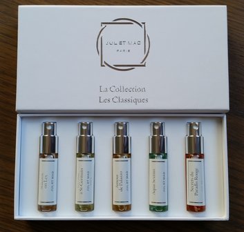 Les Classiques Discovery Set 5x7 ml refillable sprays