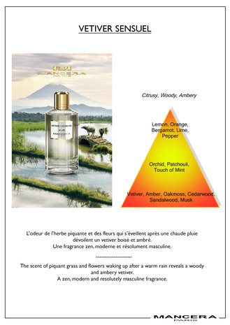 Vetiver Sensuel Eau de Parfum 120 ml