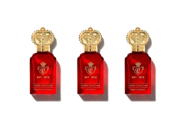 CLIVE CHRISTIAN CROWN COLLECTION TRAVEL SET PARFUM 3 X 10ml