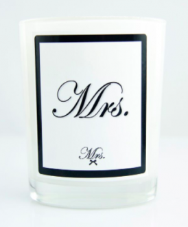 Mrs scented candle 270 gr