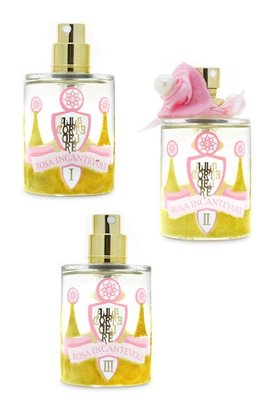 Rose Incantevole three 30 ml bottles